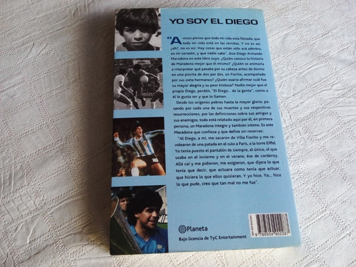 Yo Soy El Diego Diego Maradona Impecable (Usado)