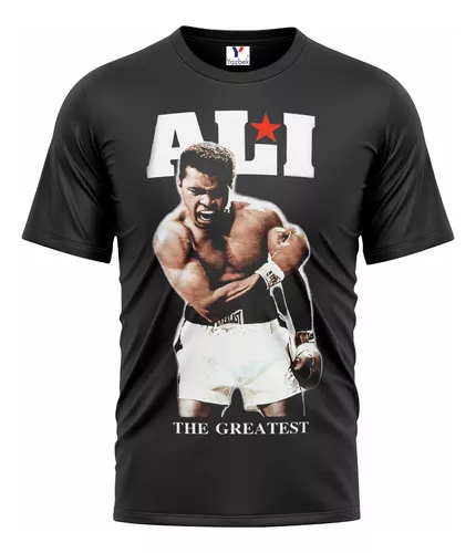 Camiseta Shoe Palace X Muhammad Ali Para Hombre Grande Bordada Campeón Boxeo  Gráfico