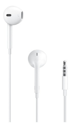 Audífonos Apple blanco Earpods  Punta Plug 3.5 mm