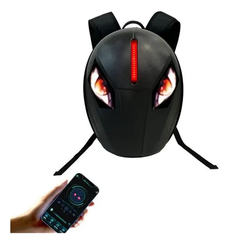 Bolso Mochila Led Motociclista