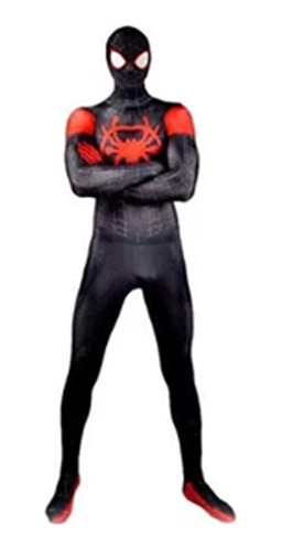 Fantasia Homem Aranha Adulto Aranhaverso Miles Morales