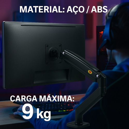 Suporte Articulado Tomate Mt-18 12 A 27 Mesa Ergonômico