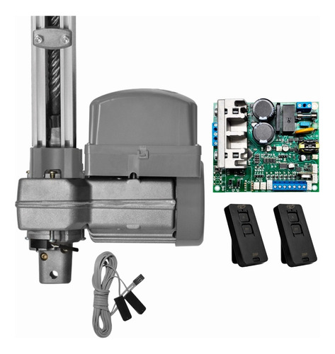 Motor Portão Basculante 450kg Penta Jetflex Full 2mts Trilho Cinza 60hz