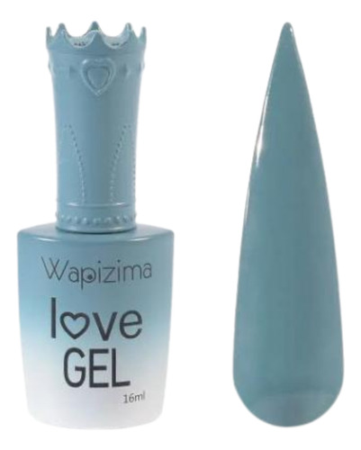 Gel Semipermanente Wapizima Love Para Uñas Color A Elegir 6 Mezclilla