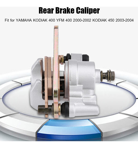 Fc Pinza Freno Trasero Para Yamaha Kodiak 400 Yfm 400