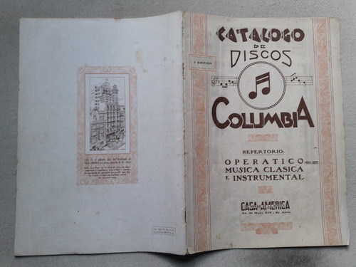 Catalogo De Discos Columbia Musica Clasica E Instrumental