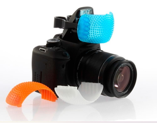 Kit De Difusores Pop Up De Zapata Para Flash Integrados Dslr