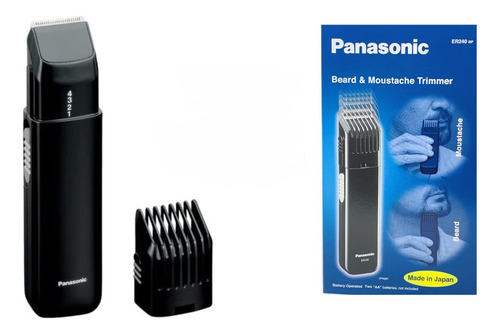 Recortadora De Barba Y Bigote Panasonic Er240b Para Hombre