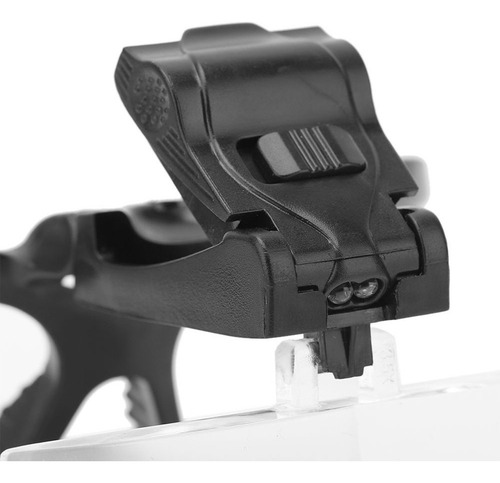 Gafas Tipo Diadema Lupa Con 5 Lente Led De La Lámpara Para