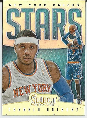 2013-14 Panini Select Carmelo Anthony Stars Prizms Knicks