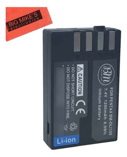 Bm Premium Bateria Para Pentax Pk K-r Camara Reflex Digital