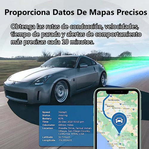 Gps Mchushi Tracker Localizador Navegadores Gps Equipo Para Auto 4g 20000mah Gt76cc