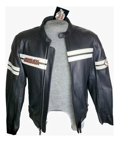 Chamarra de online piel harley davidson