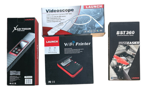 Launch X431 Series Kit Videoscopio Impresora Tpms P Baterías