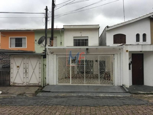Imagem 1 de 12 de Ref 9951 Linda Casa Assobradada Para Venda No Bairro Vila Mariana, 3 Dorm, 2 Vagas, 300 M² M, Muito Bem Localizado. - 9951