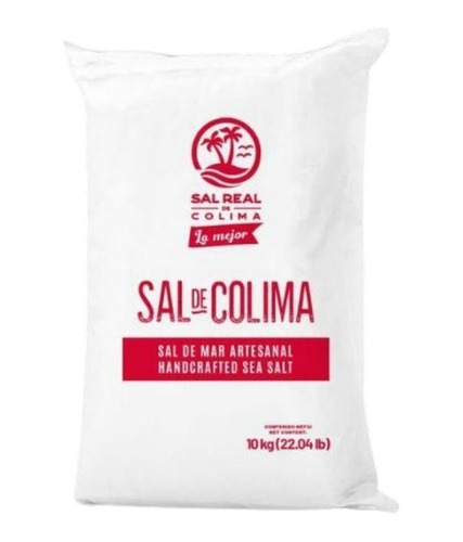  Sal De Mar De Cuyutlan, Colima 100% Natural 10kg F23