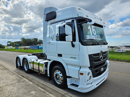 Mb Actros 2546 6x2 Ano 16 Aut. Retarder Freio A Tambor