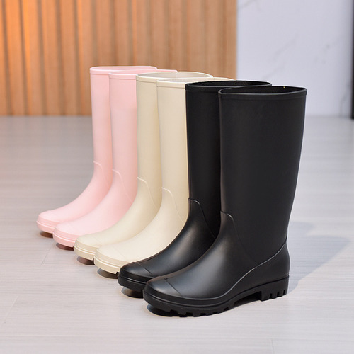 Botas De Lluvia Impermeables De Moda Para Mujer