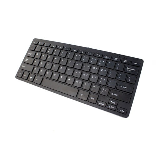 Slim Negra Usb Silencioso Con Cable Mini Teclado Para Notebo