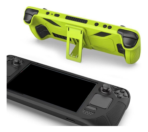 Funda De Silicona Apta Para Consola De Juegos Steamdeck Oled