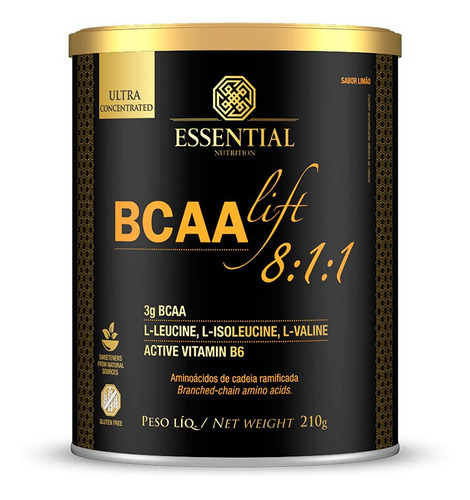 Bcaalift 8:1:1 - 210g  Bcaa- Essential Nutrition