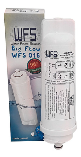 Refil Filtro Purificador Wfs 016 | Big Flow Libell Moderno