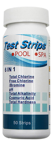 Label Paper Spa, Dureza Del Agua Para Nadar, 50 Unidades, Pr