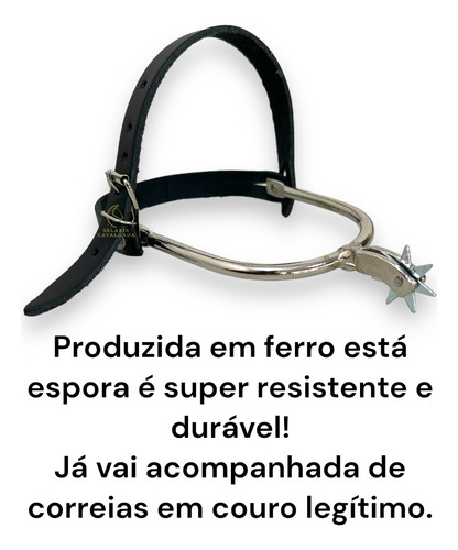 Conjunto Esporão 7 Pontas Com Fivela Para Sintos Caltry Top