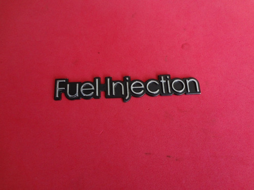 Emblema Fuel Injection Pequeño Original