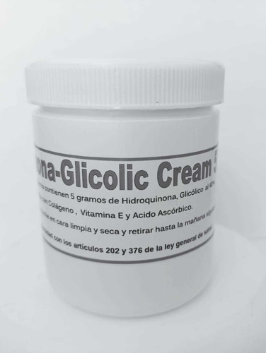 Hidroquinona & Glicolico Crema Cubeta 16 Kgs Oferta 