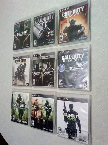 Call Of Duty Coleccion Juegos Fisicos A1 Para Ps3 (9.5/10)