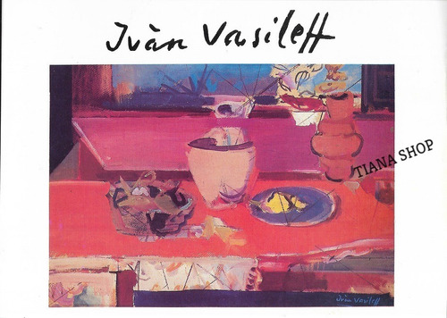 Catálogo Exposición Juan Vasileff: Galeria Arroyo_sept. 1992