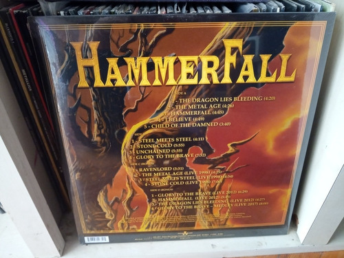 Imagen 5 de 6 de Hammerfall - Glory To The Brave Vinilo 2lp Uk 2017 Stock