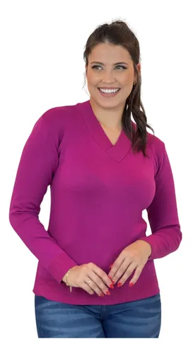 Blusa De Frio Feminina Basica Barata Atacado MercadoLivre