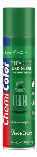 Spray Chemicolor Verde Escuro 400ml/250g.