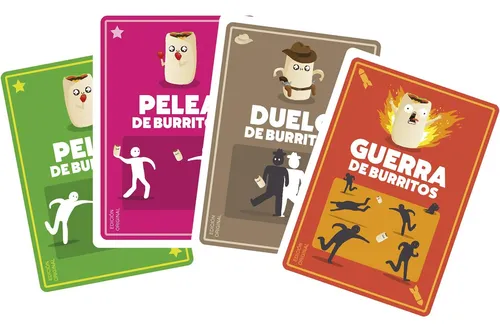 Lanza Burrito De Kittens Exploding: Juego De Cartas Para Las