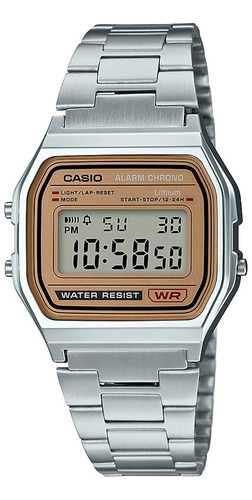 Reloj Digital Pulsera Casio A158wea 9cf Estilo Clásico Para