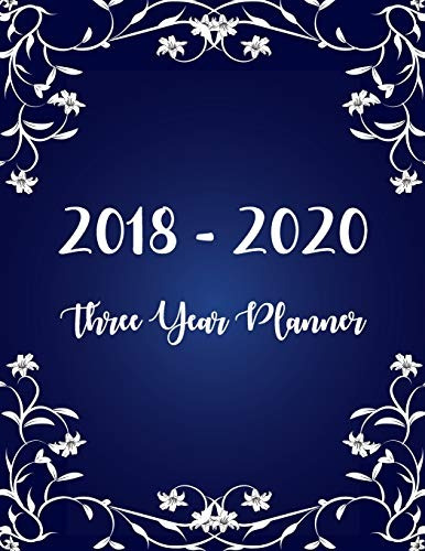 2018  2020 Three Year Planner Monthly Schedule Organizer  Ag
