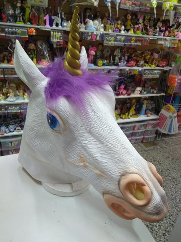 Mascara Unicornio Grande Latex