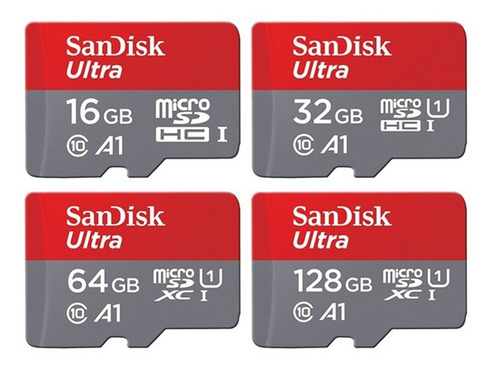 Cartão De Memoria Sandisk Micro Sdxc 128gb 100mb/s