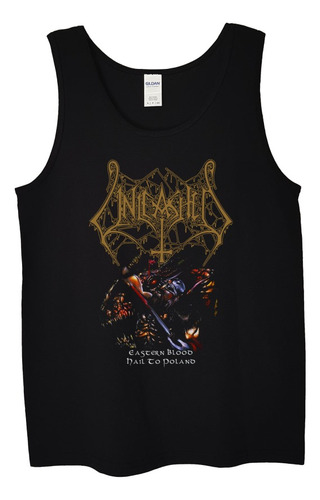 Polera Musculosa Unleashed Eastern Blood H Metal Abominatron