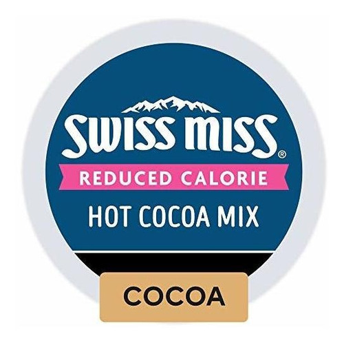 Swiss Miss Sensible Dulces Luz Cacao Caliente Keurig Sola Po