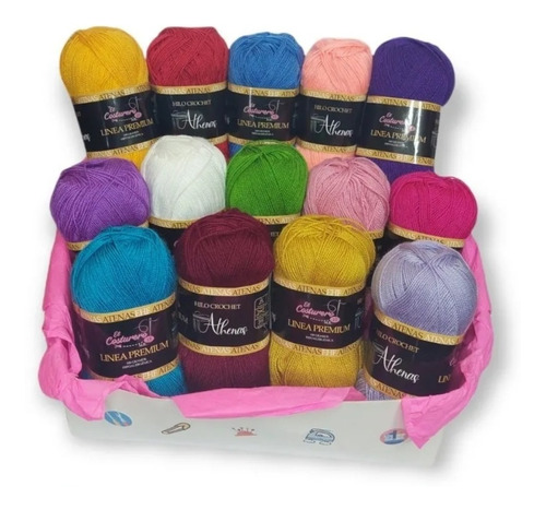 Pack Hilos Para Crochet El Costurero Linea Premium 100grs