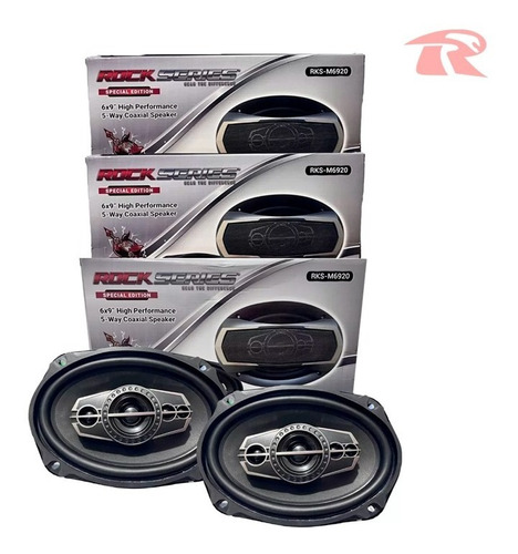 Bocinas 6x9 Rock Series Rks-m 6920 800w