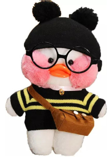 Lalafanfan Cafe Juguete De Peluche Patito Con Accesorios, 1