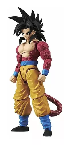 Boneco Articulado Goku 4 Ssj4 Super Vegeta Gohan Naruto