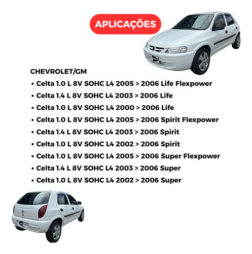 Chave De Seta Celta 2001 2002 2003 2004 2005 2006 S/limpador