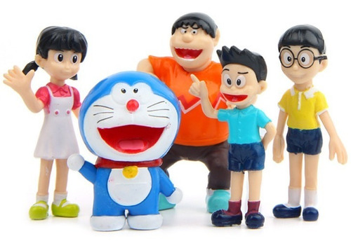 Set Figuras De Doraemon