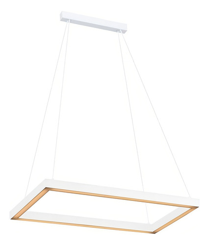 Lustre Pendente Newline Fit Led 743 Branco 127/220V