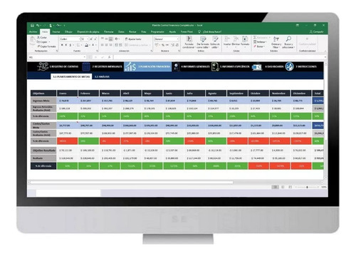 Sistema De Control Y Gestion Financiero Dashboard Plantilla